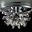 Picture of 10" Radiante Modern Crystal Flush Mount Round Chandelier Polished Chrome 12 Lights