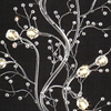 Picture of 32" Albero Modern Crystal Round Branch Chandelier Polished Chrome 8 Lights