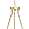 Picture of 26" 25 Light  Chandelier with Satin Gold finish