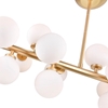 Picture of 36" 16 Light  Chandelier with Satin Gold finish