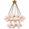 Picture of 42" 70 Light  Chandelier with Satin Gold finish