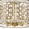 Picture of 16" 4 Light Chandelier with Champagne Finish