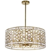 Picture of 23" 6 Light Chandelier with Champagne Finish