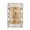 Picture of 12" 2 Light Wall Sconce with Champagne Finish