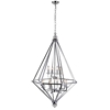 Picture of 54" 12 Light Chandelier with Chrome Finish