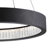 Picture of 26" LED Chandelier with Matte Black Finish