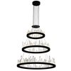 Picture of 32" LED Chandelier with Black Finish
