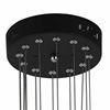 Picture of 42" LED Chandelier with Black Finish