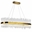 47" LED Chandelier with Antique Brass Finish