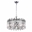 24" 6 Light Chandelier with Chrome Finish