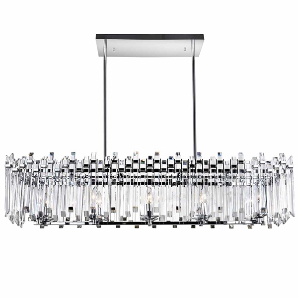 Picture of 47" 10 Light Chandelier with Chrome Finish