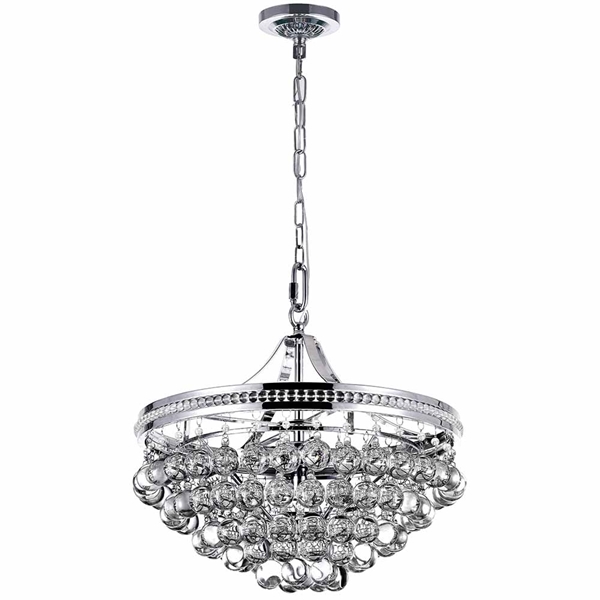 Picture of 16" 5 Light Chandelier with Chrome Finish