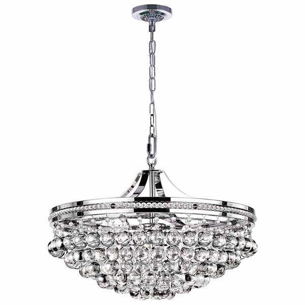 Picture of 22" 9 Light Chandelier with Chrome Finish