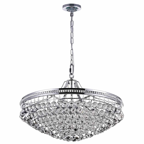 Picture of 30" 13 Light Chandelier with Chrome Finish