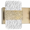 Picture of 14" LED Wall Sconce with Gold Leaf Finish