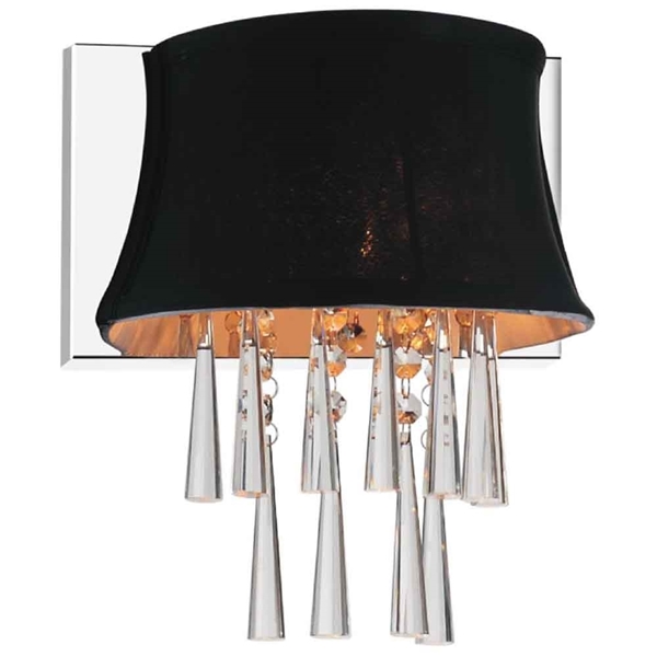 Picture of 10" 1 Light Bathroom Sconce with Chrome finish