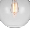 Picture of 10" 1 Light Down Mini Pendant with Transparent finish