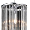 Picture of 10" 1 Light Drum Shade Mini Pendant with Chrome finish