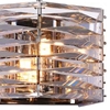 Picture of 10" 3 Light Down Mini Chandelier with Bright Nickel finish