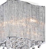 Picture of 10" 3 Light Drum Shade Mini Pendant with Chrome finish
