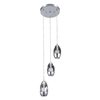Picture of 10" 3 Light Multi Light Pendant with Chrome finish