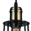 Picture of 10" 1 Light Down Mini Pendant with Black finish