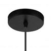 Picture of 10" 1 Light Drum Shade Pendant with Black finish