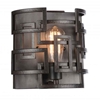 Picture of 10" 1 Light Wall Sconce with Brown finish