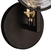 Picture of 10" 1 Light Wall Sconce with Brown finish