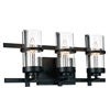 Picture of 10" 3 Light Wall Sconce with Black finish