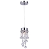 Picture of 11" 1 Light Down Mini Pendant with Chrome finish
