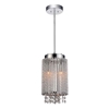 Picture of 11" 2 Light Drum Shade Mini Pendant with Chrome finish