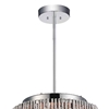 Picture of 11" 3 Light Drum Shade Mini Pendant with Chrome finish