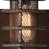 Picture of 11" 3 Light Wall Sconce with Brown finish