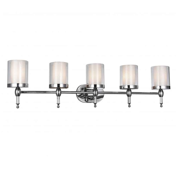 Picture of 11" 5 Light Vanity Light with Chrome finish