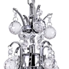 Picture of 12" 1 Light  Mini Chandelier with Chrome finish