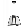 Picture of 12" 1 Light Down Mini Pendant with Black finish