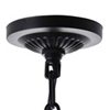 Picture of 12" 1 Light Down Pendant with Black & Wood finish