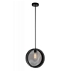 Picture of 12" 1 Light Up Pendant with Black finish