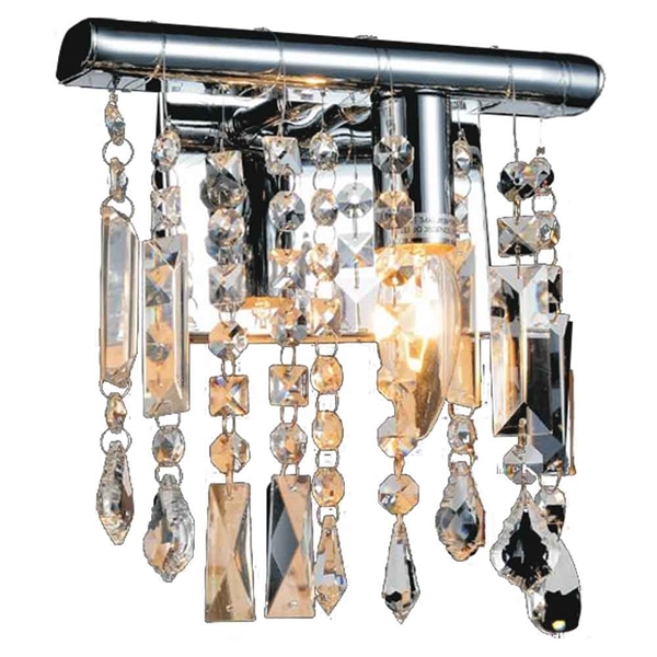 Picture of 12" 1 Light Vanity Light with Chrome finish