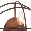 Picture of 12" 1 Light Wall Sconce with Brown finish