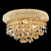 Picture of 12" 2 Light Wall Sconce with Gold finish