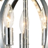 Picture of 12" 3 Light Up Mini Pendant with Chrome finish