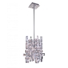Picture of 13" 1 Light  Mini Chandelier with Chrome finish