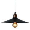 Picture of 13" 1 Light Down Mini Pendant with Black finish