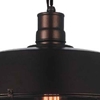 Picture of 14" 1 Light Down Mini Pendant with Chocolate finish