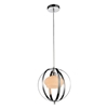 Picture of 14" 1 Light Down Mini Pendant with Chrome finish