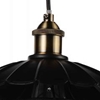 Picture of 14" 1 Light Down Pendant with Black finish