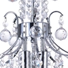 Picture of 14" 3 Light  Mini Chandelier with Chrome finish