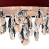 Picture of 14" 3 Light Drum Shade Chandelier with Chrome finish